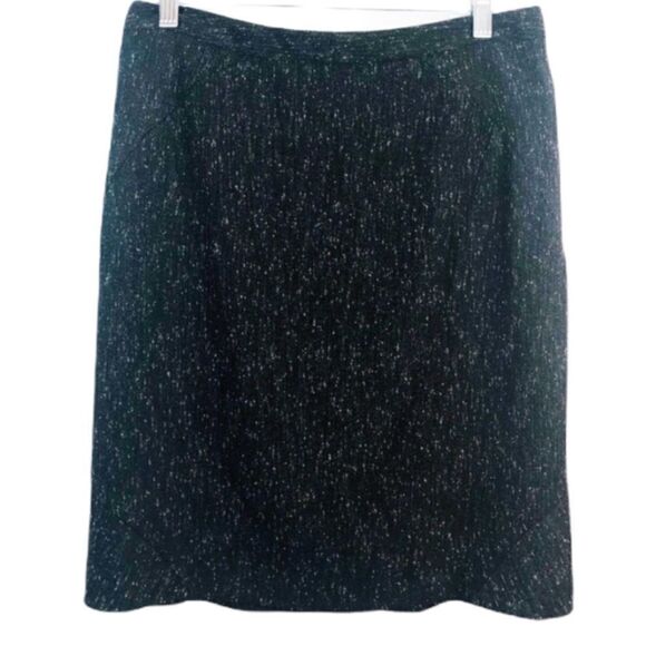 NWT Tahari Brown Shimmery Skirt 8 - Picture 1 of 5